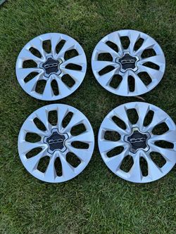 Fiat 16 inch factory wheel covers