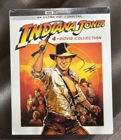 Indiana Jones 4-Movie Collection- 4K Ultra HD + Digital