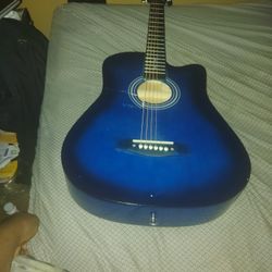 Blue Guitar 36" 
