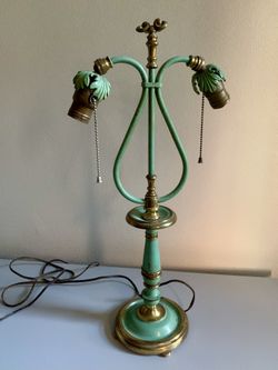 Vintage Brass Table Lamp