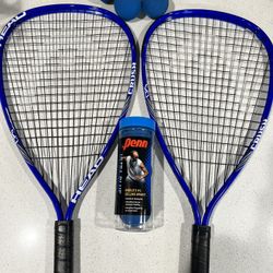 2 New Head Racquetball Racquets 
