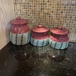beautiful canister set of 3