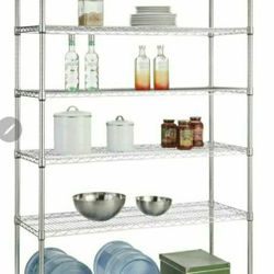 Selling NOW!!! 6 TIER Industrial Metal cart! 48x18x72 . Without Wheels .
