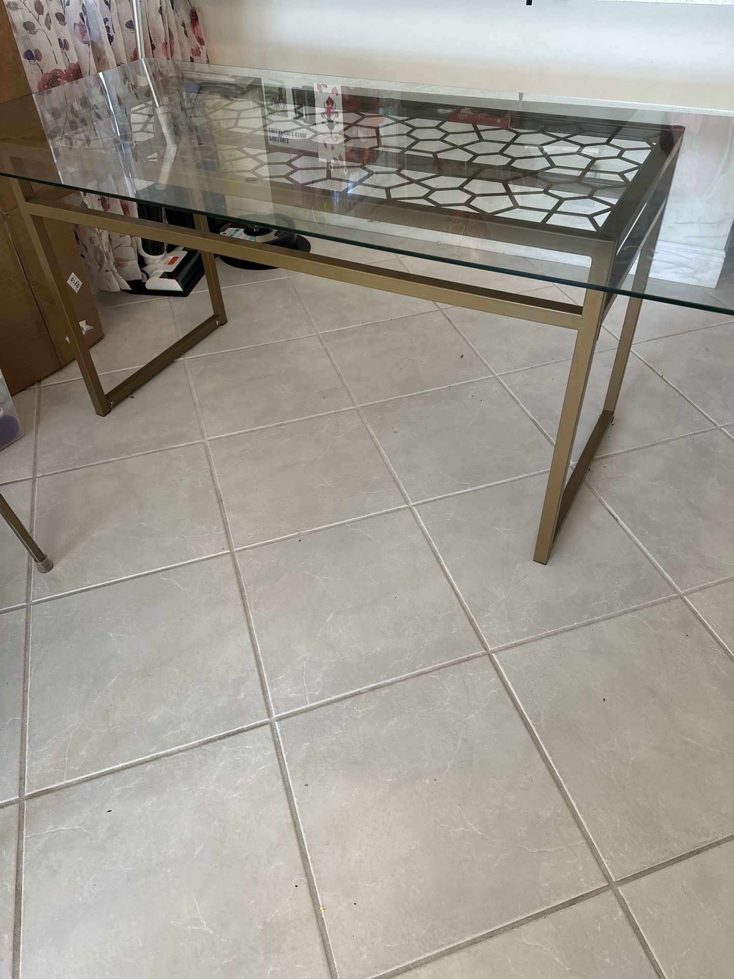 Gold Dining Table