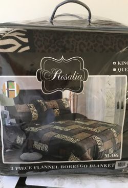 3piece blanket borrego style