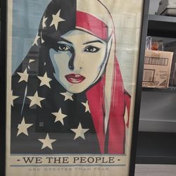 We The People Are Greater Than Fear Poster