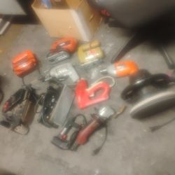 Bunch Of Older Power Tools 