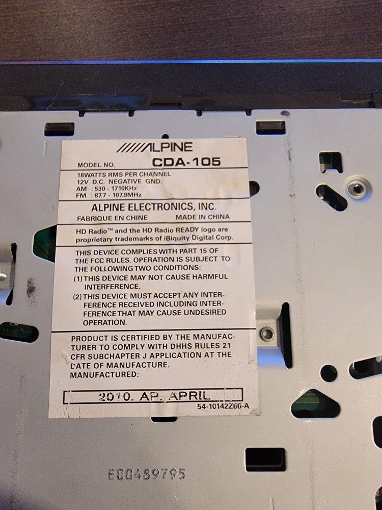 Alpine Cda105 for Sale in Bakersfield, CA OfferUp