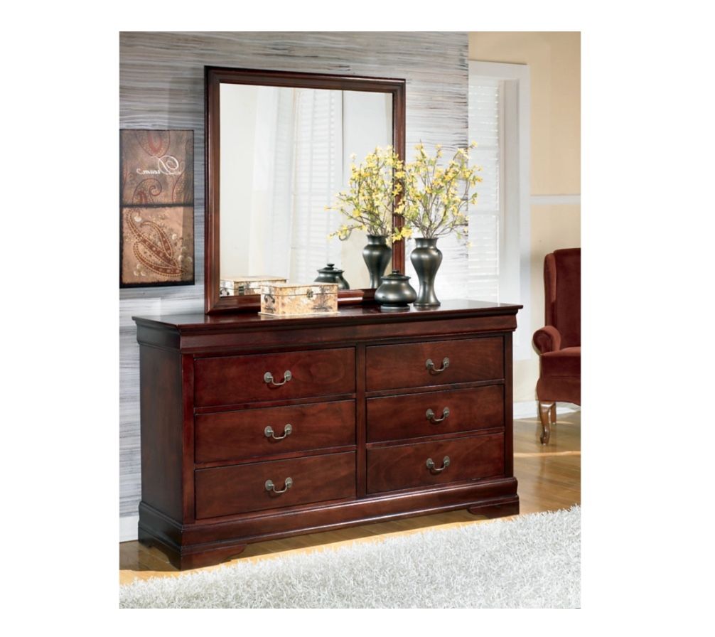 Ashley Bedroom Dresser Mirror 