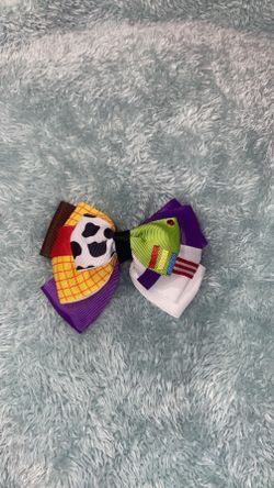 Woody And Buzz lighter Inspired Bow