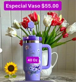 Especial $51.00 Vaso térmico para caliente y frío 49 Onzas Princess House Ventas Finales