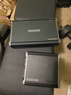 Kicker mono amps