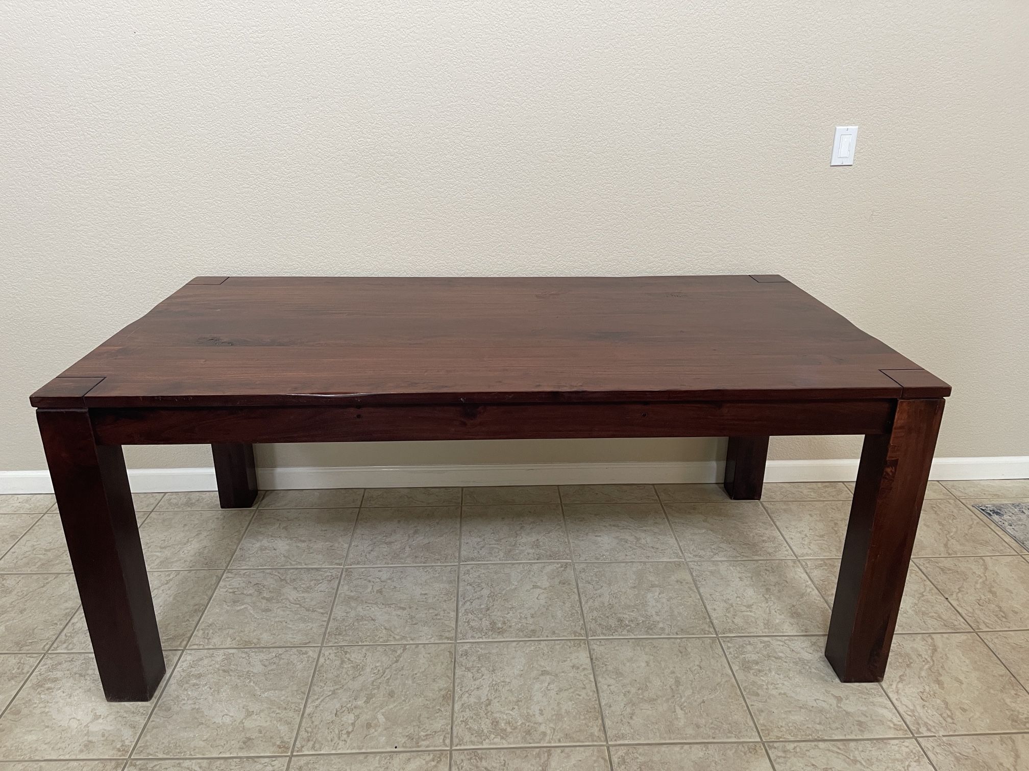 Solid Wood Dining Table - World Market