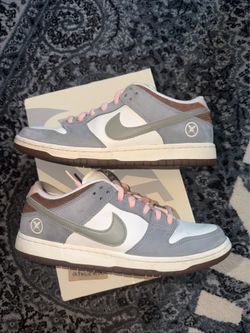Nike SB Dunk Low Yuto Horigome Wolf Grey Iron Grey Sail Size 9.5 FQ1180-001