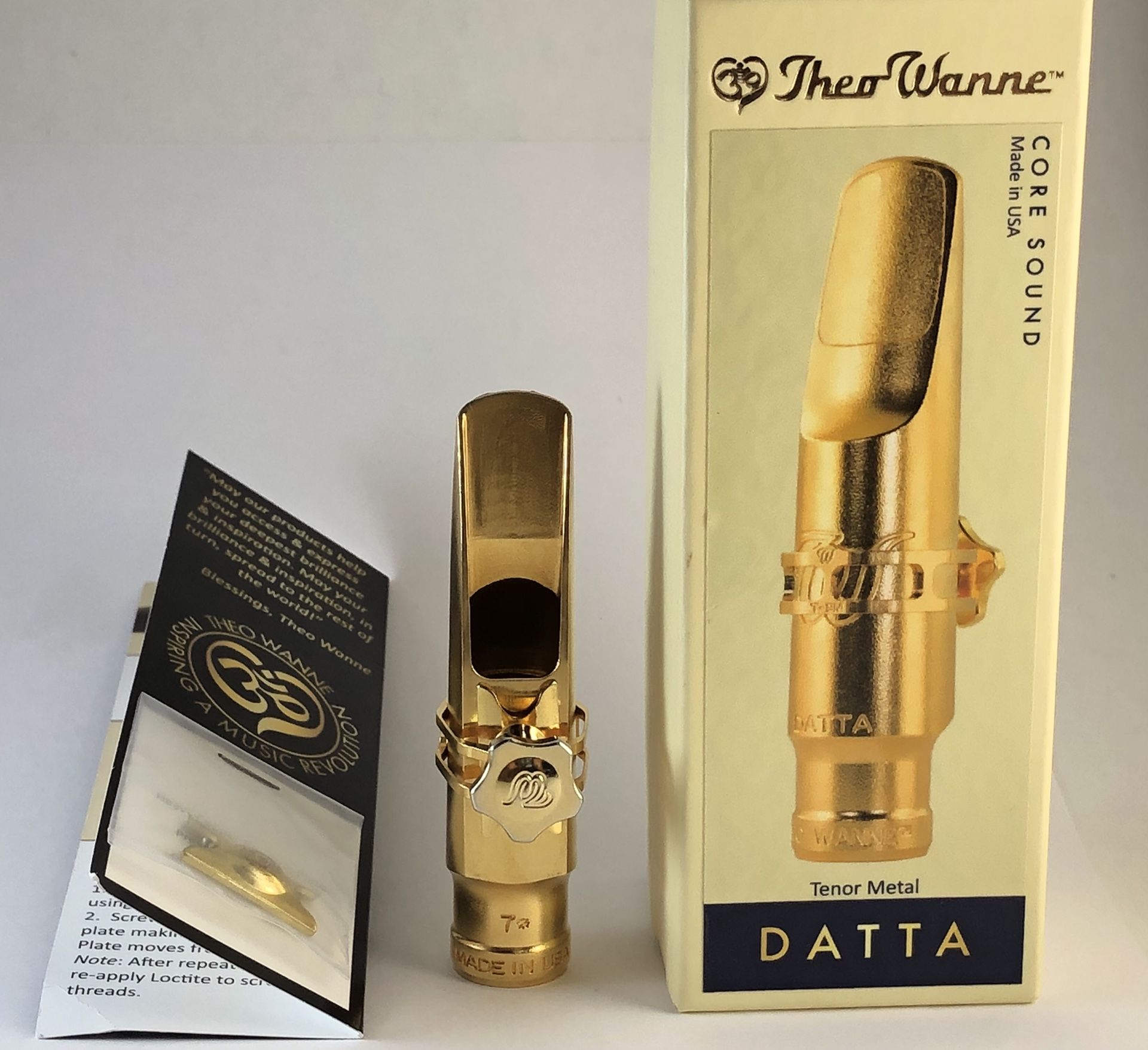 Saxophone mouthpiece Theo Wanne Datta 7*
