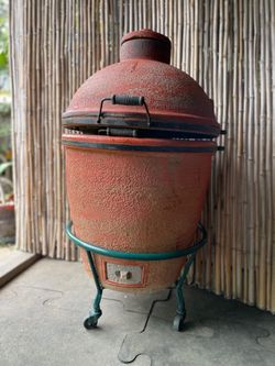 Japanese Kamado Grill.