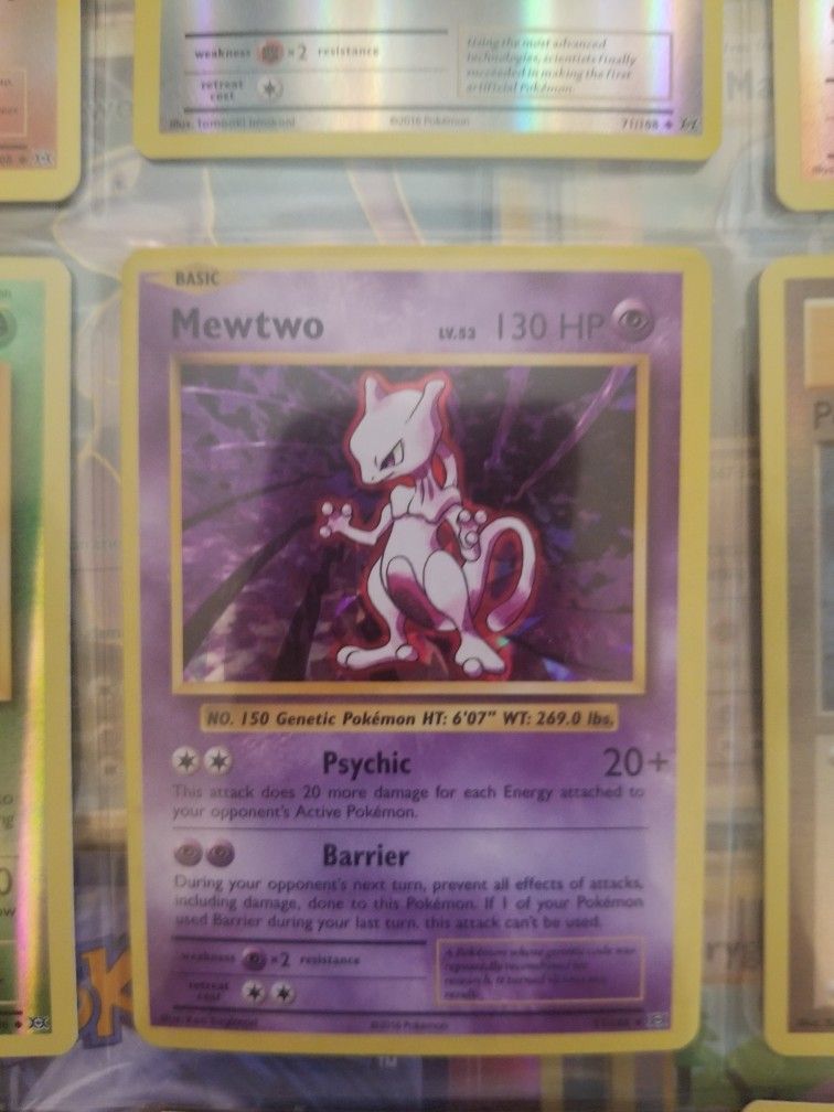 Mewto Holographic Evolutions And Rare Zapdos