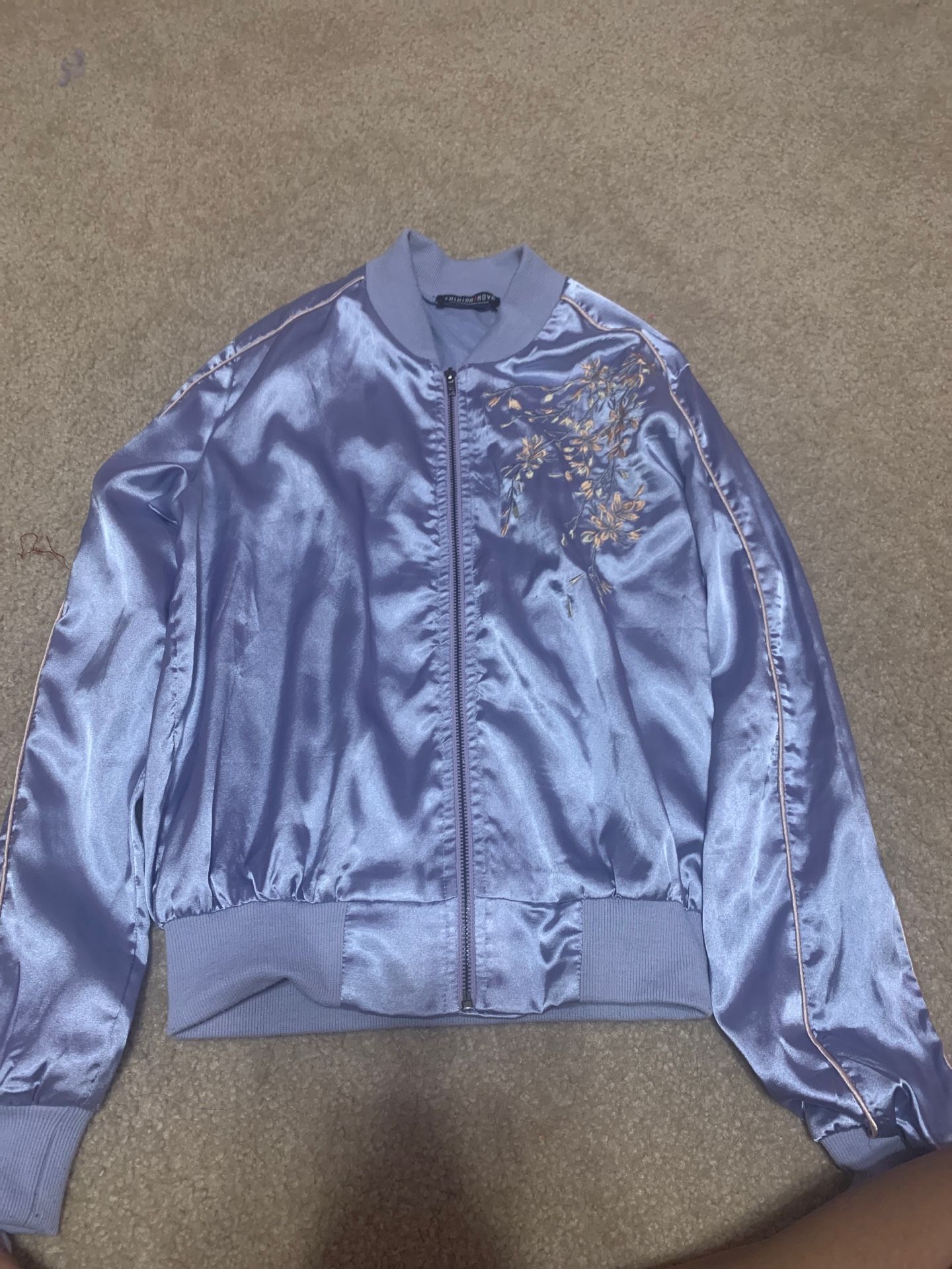 Fashion nova bomber jacket