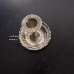 Small 4x4 Candle Holder With Small Handle