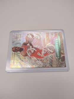 Near Mint 1996 Dennis Rodman Metal Metallized Basketball Card - Fleer #231
