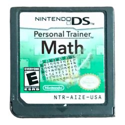 Nintendo DS Personal Trainer Math USA