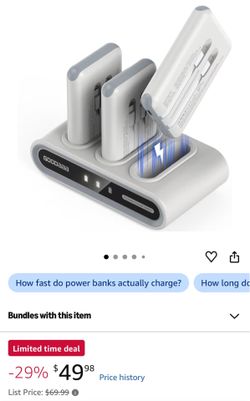 Charging station with portable chargers