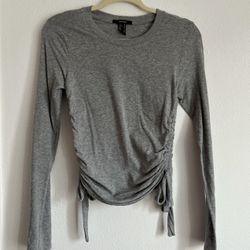 Forever 21 Grey Long Sleeve