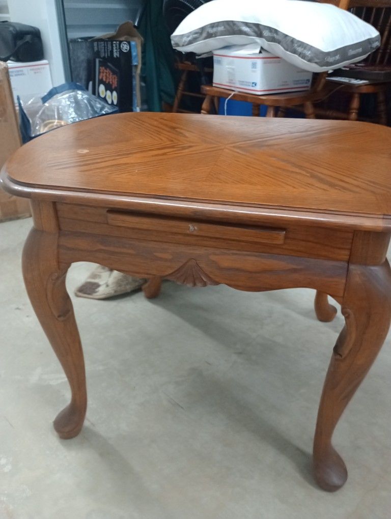 Coffee Table W/ Matching End Table