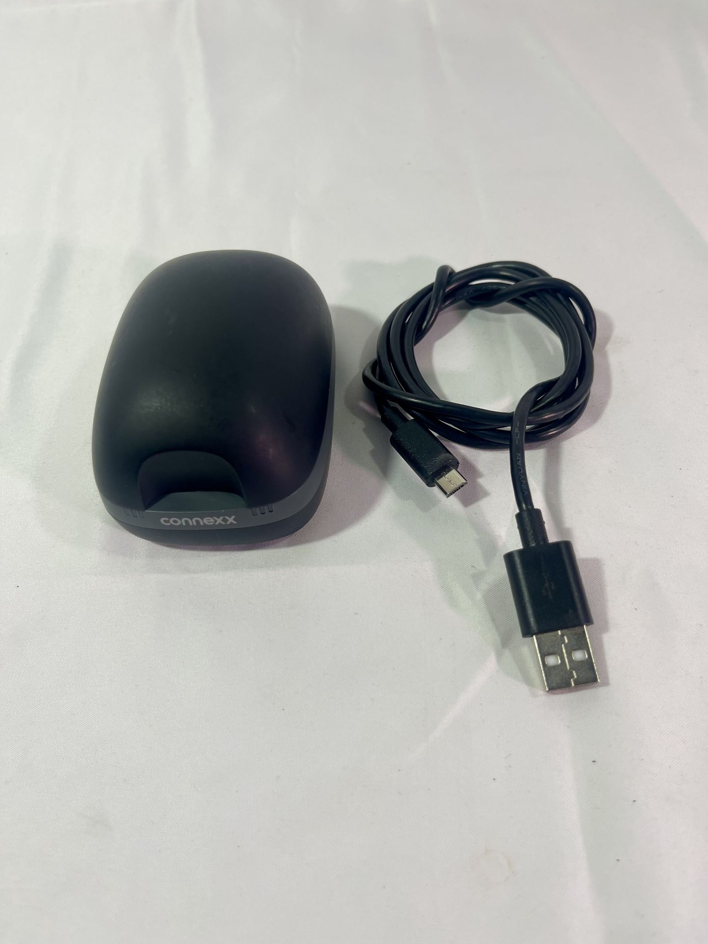 Connexx Charging Station with USB Power Cable -Black Charger 