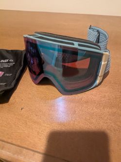 Anon Pink Mirror Snow Ski Snowboard Goggles w Bag