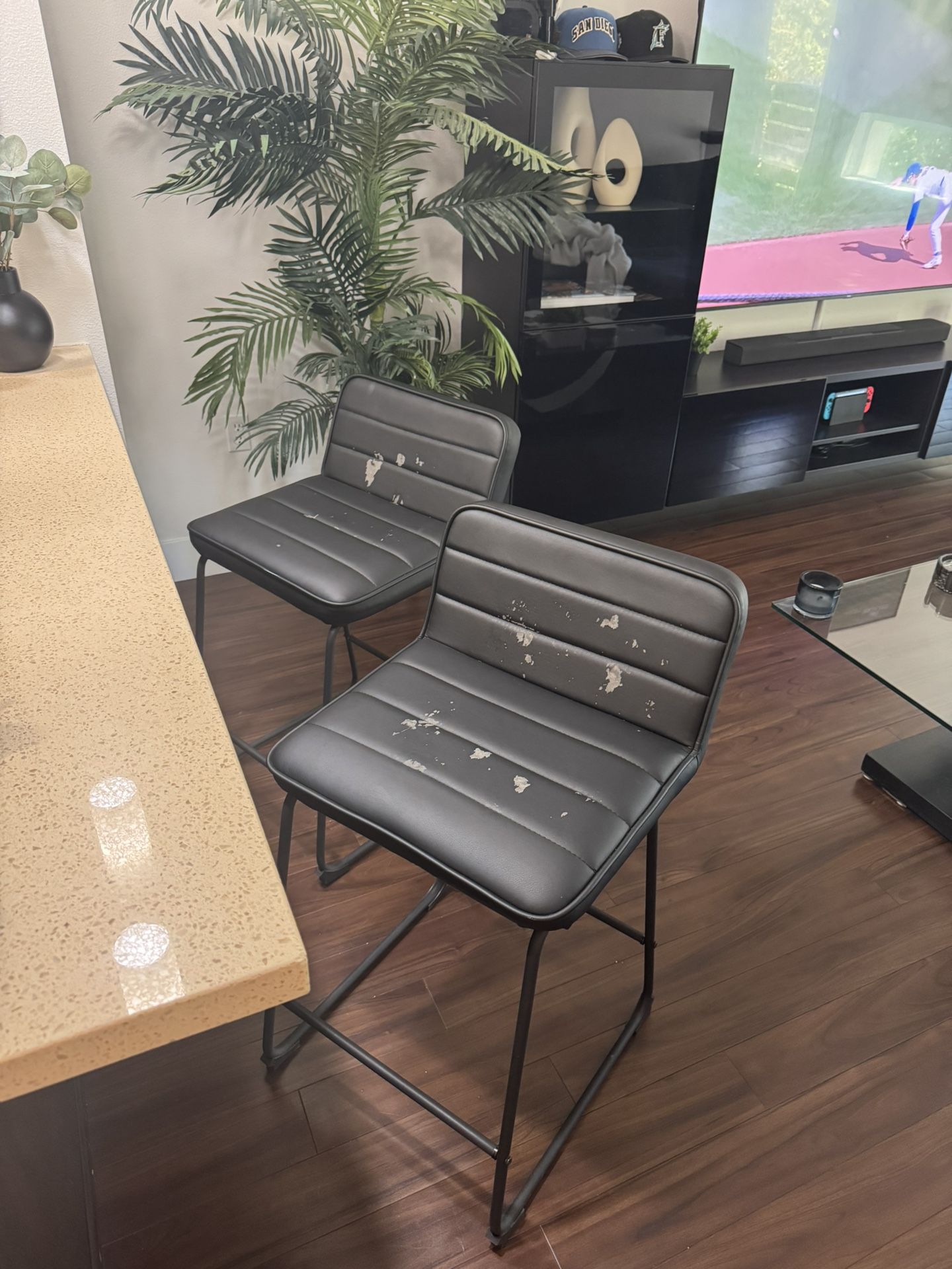 Black Barstools