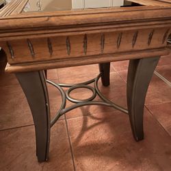 Coffee Table & 2 End Tables