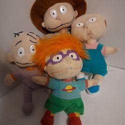 RUGRATS SET OF 4      6"