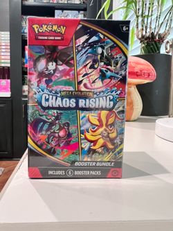 Pokemon Mega Evolution Chaos Rising Booster Bundle
