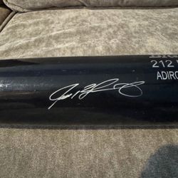 IVAN RODRIGUEZ Signed Rawlings Bat JSA COA Authenticated