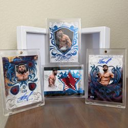 Arman Tsarukyan Topps Royalty UFC 2025 Card Collection (Blue /25)