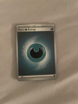 Mega Evolutions Basic Darkness Energy Pokémon
