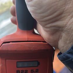 Hilti 1 inch impact gun cordless