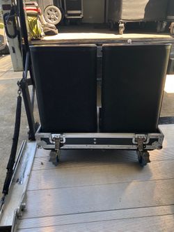 QSC Powered monitors