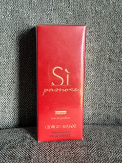 Giorgio Armani Si Passione Eau de Parfum 100ml New Sealed