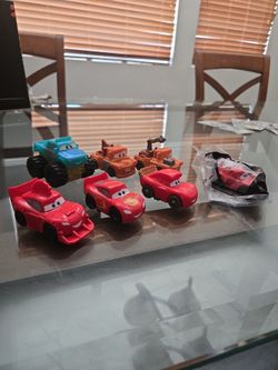 Rare cars on the road McDonald's happymeal toys