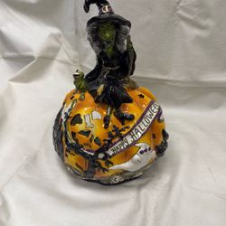 Happy Halloween With Grifelldas Pumpkin Patch Ten Light Holder 