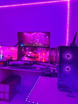 High-End Gaming PC Set Up