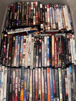 100 DVDs perfect condition