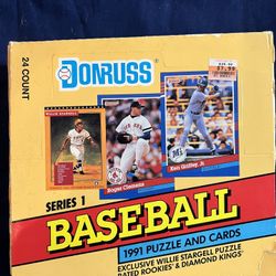 1991 Baseball Series 1 Box