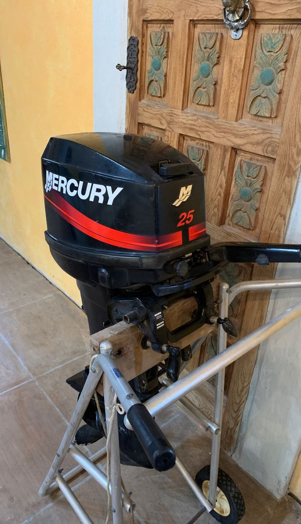Mercury 25 hp outboard motor 1200 for Sale in Palm Beach Shores, FL OfferUp