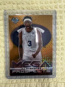 2025-2026 Topps Bowman Basketball AJ Dybantsa gold mojo /50