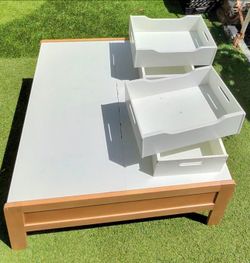 Kids Activity Table with Storage Drawers