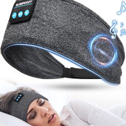 Waterproof Bluetooth 5.0 Earbuds  Sleep Wireless Headphones Headband Headsets US