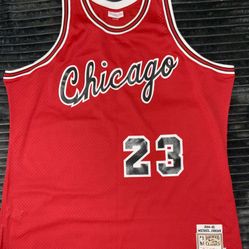 Mitchell & Ness Authentic 1985-1984 Michael Jordan Chicago Bulls Jersey 